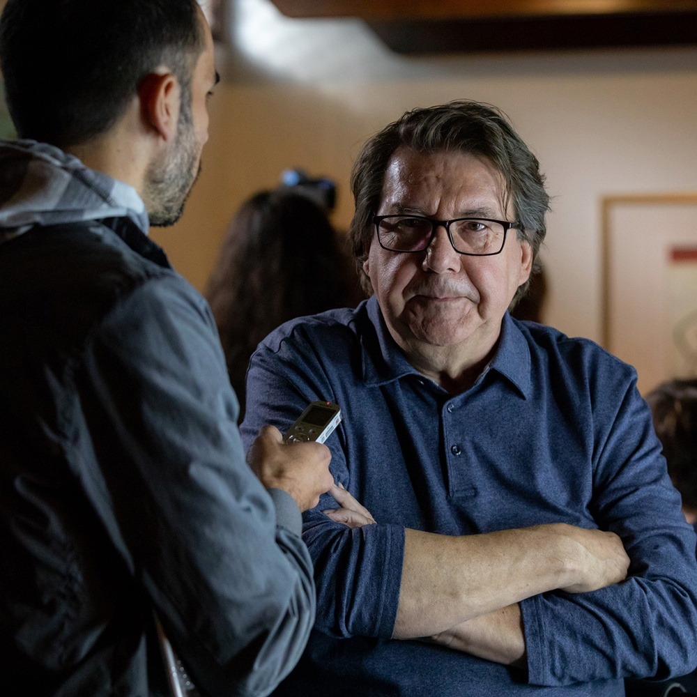 Sur le plateau du film Tu te souviendras de moi