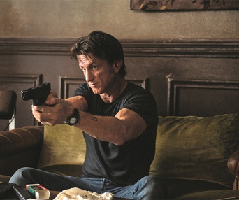 Une scène du film The Gunman