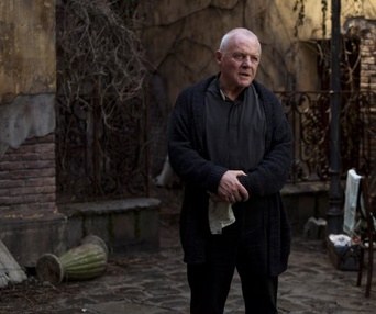 Une scène du film The Rite