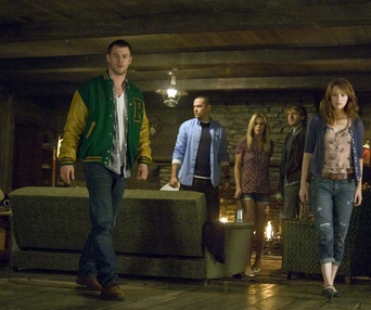 Une scène du film The Cabin in the Woods
