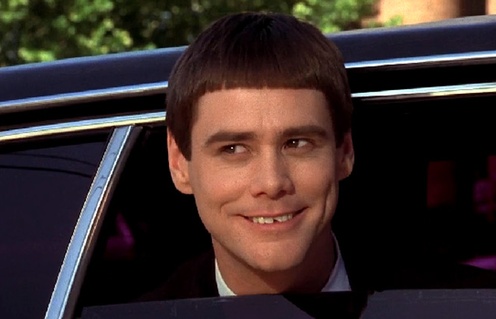 Jim Carrey dans le film Dumb and Dumber