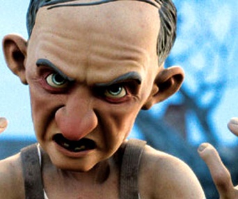Scène du film La maison monstre