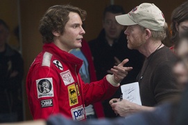 Sur le plateau du film Rush Sur le plateau du film Rush
