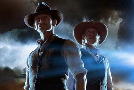 Affiche du film Cowboys et Aliens Affiche du film Cowboys et Aliens