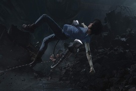 Une scène du film Alita: Battle Angel Une scène du film Alita: Battle Angel