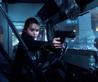 Une scène du film Terminator Genisys