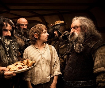 Une scène du film The Hobbit: An Unexpected Journey