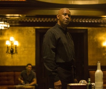 Une scène du film The Equalizer