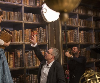 Une scène du film Beauty and the Beast