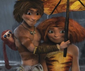 Une scène du film The Croods