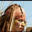Johnny Depp et Gore Verbinski sur le plateau de Pirates des Caraïbes : Le coffre du mort