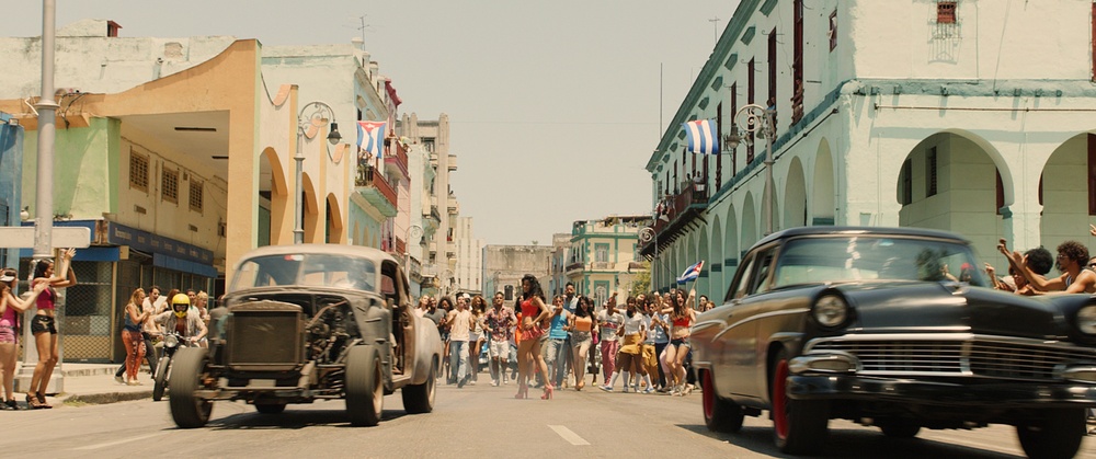 Une scène du film The Fate of the Furious
