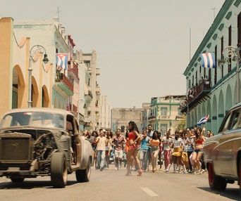 Une scène du film The Fate of the Furious