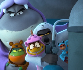 Une scène du film The Bad Guys