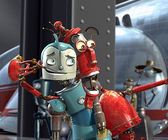 Scène du film Robots