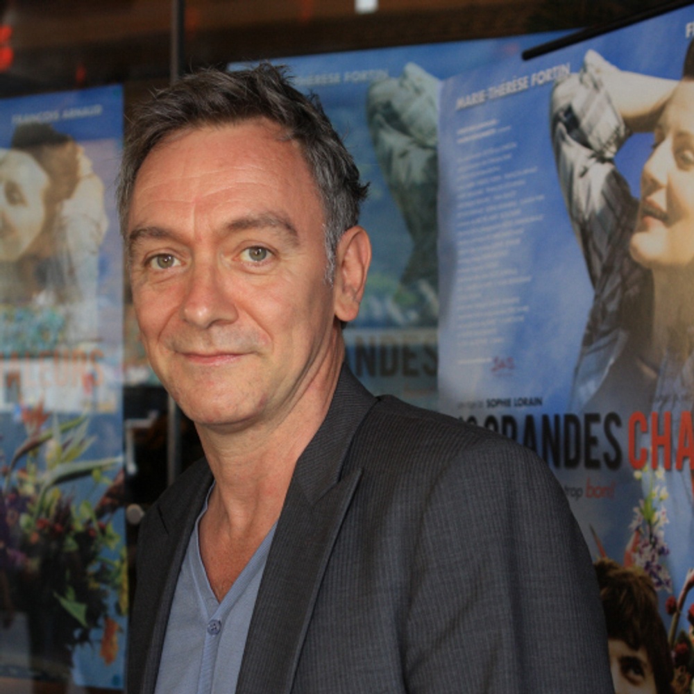 Michel Marc Bouchard sur le tapis rouge de Les grandes chaleurs