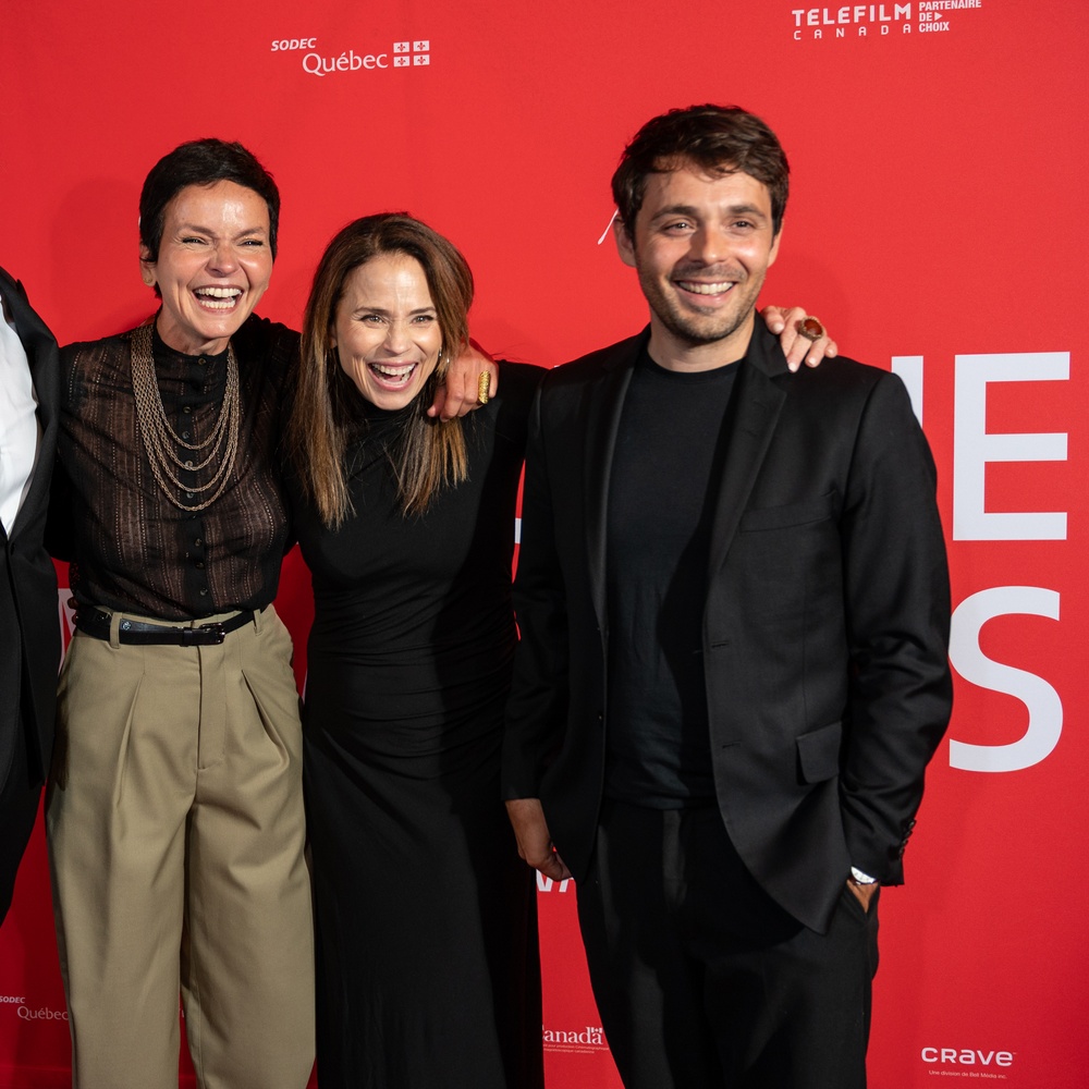 Tapis rouge du film Pauline Julien, femme pays