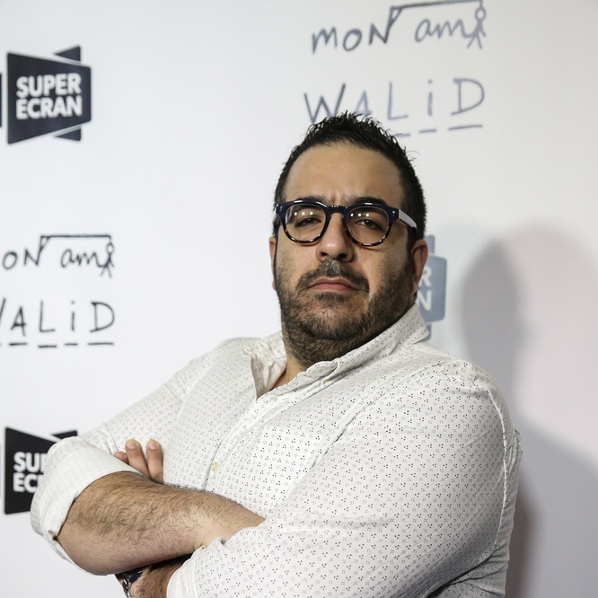 Sur le tapis rouge du film <em>Mon ami Walid</em>