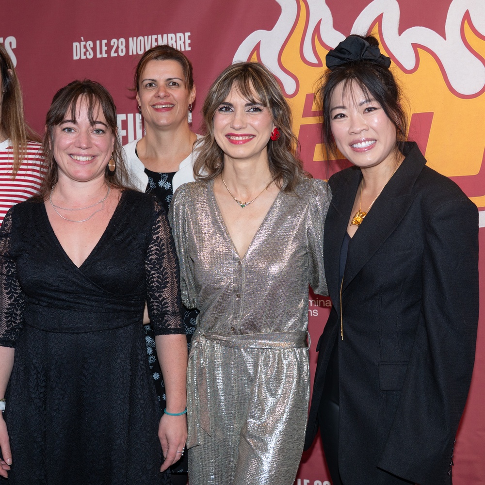 Tapis rouge de la première du film Les Furies