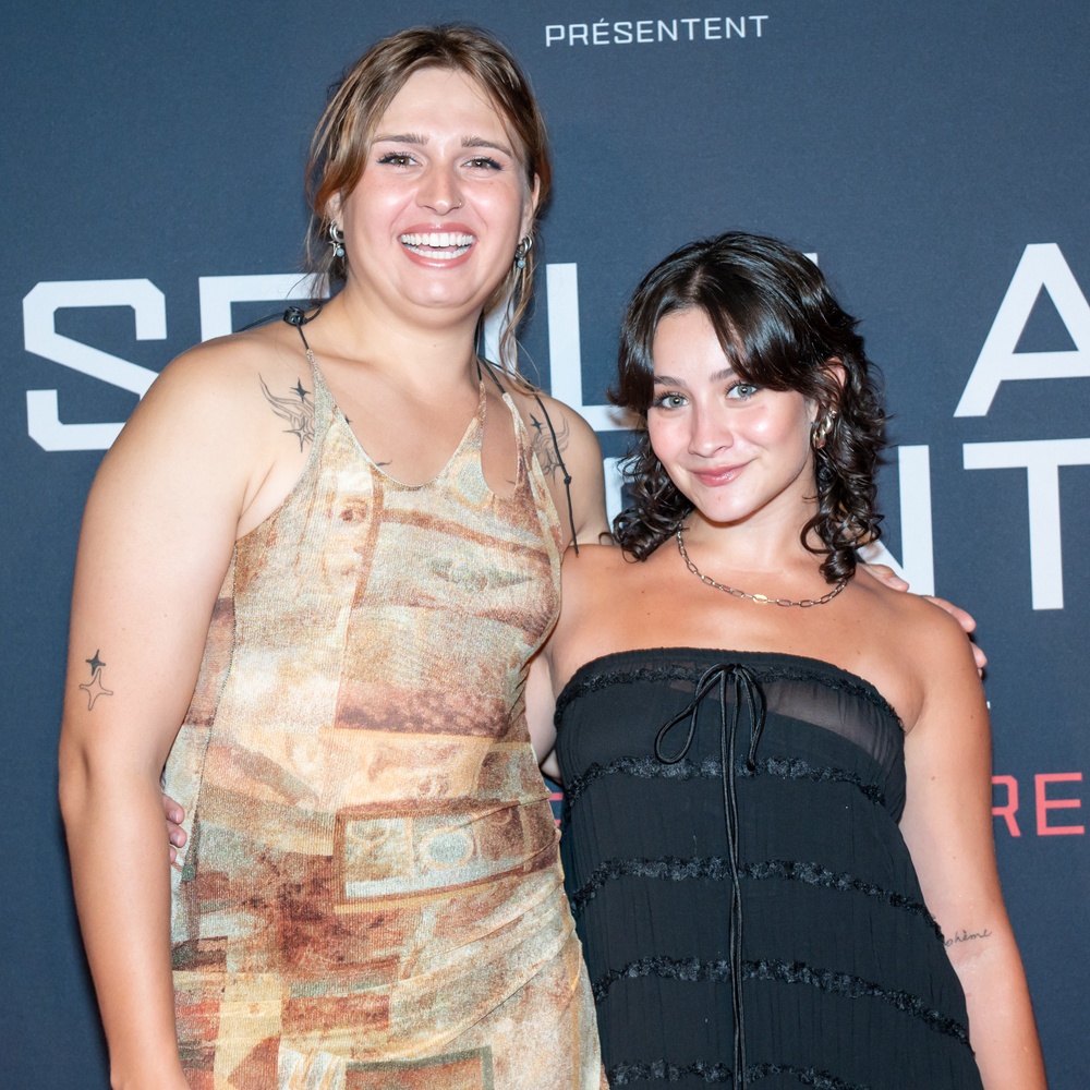 Première du film Seule au front (Out Standing)