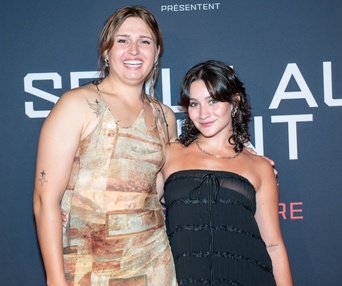 Première du film Seule au front (Out Standing)