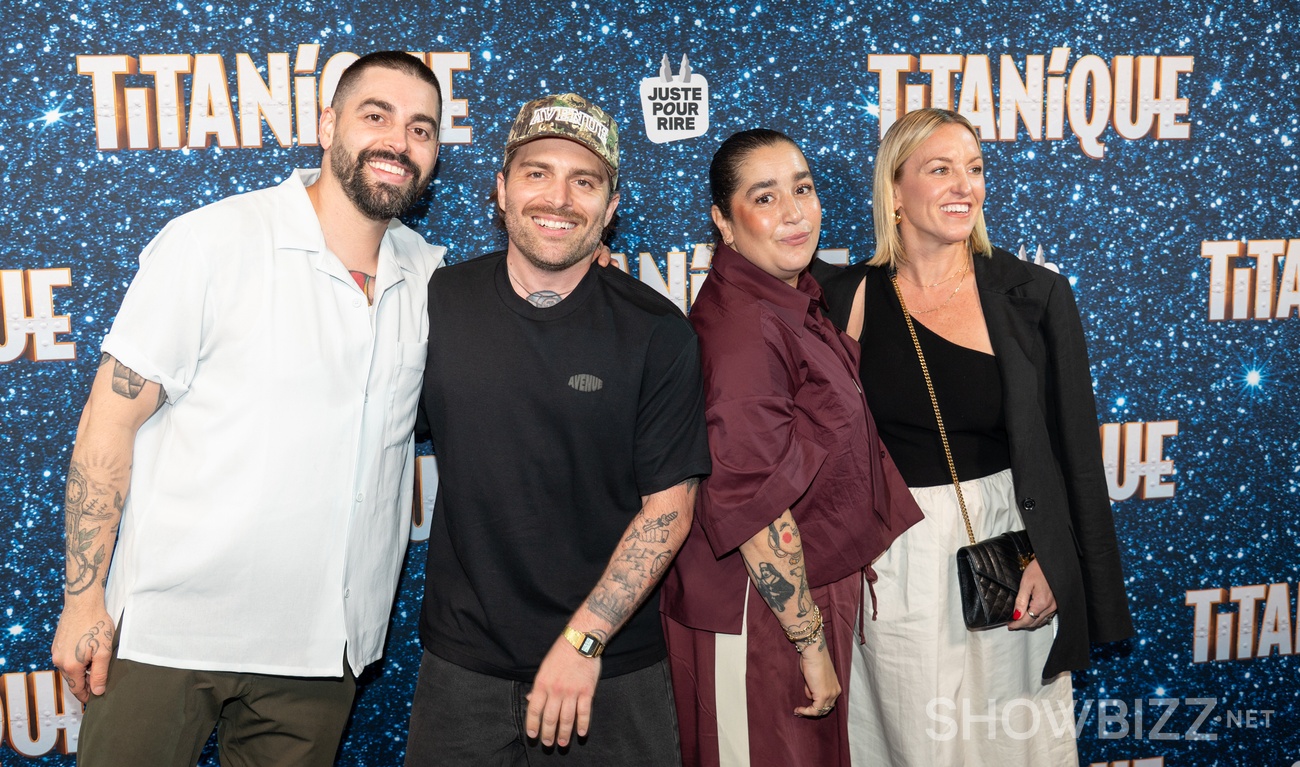 Image de l'article Des tonnes de stars viennent acclamer Véronique Claveau et l'équipe de «Titanique »