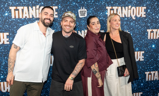 Image de l'article Des tonnes de stars viennent acclamer Véronique Claveau et l'équipe de «Titanique »