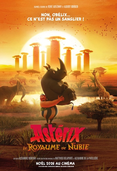 Affiche du film Astérix et le Royaume de Nubie