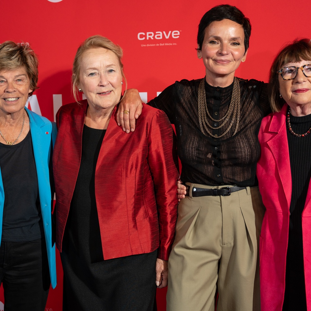 Tapis rouge du film Pauline Julien, femme pays