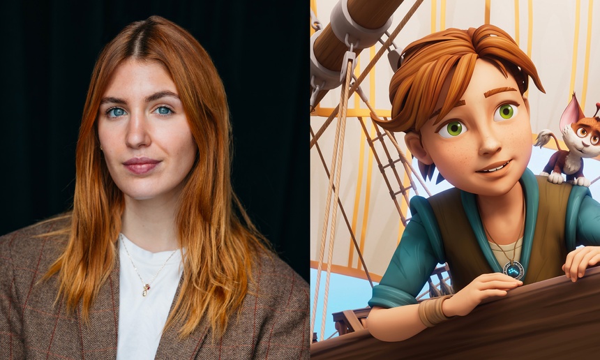 Bande-annonce : Sophie Nélisse prête sa voix à l'héroïne du film d'animation québécois LYDIA ET LE VAISSEAU DES TEMPÊTES