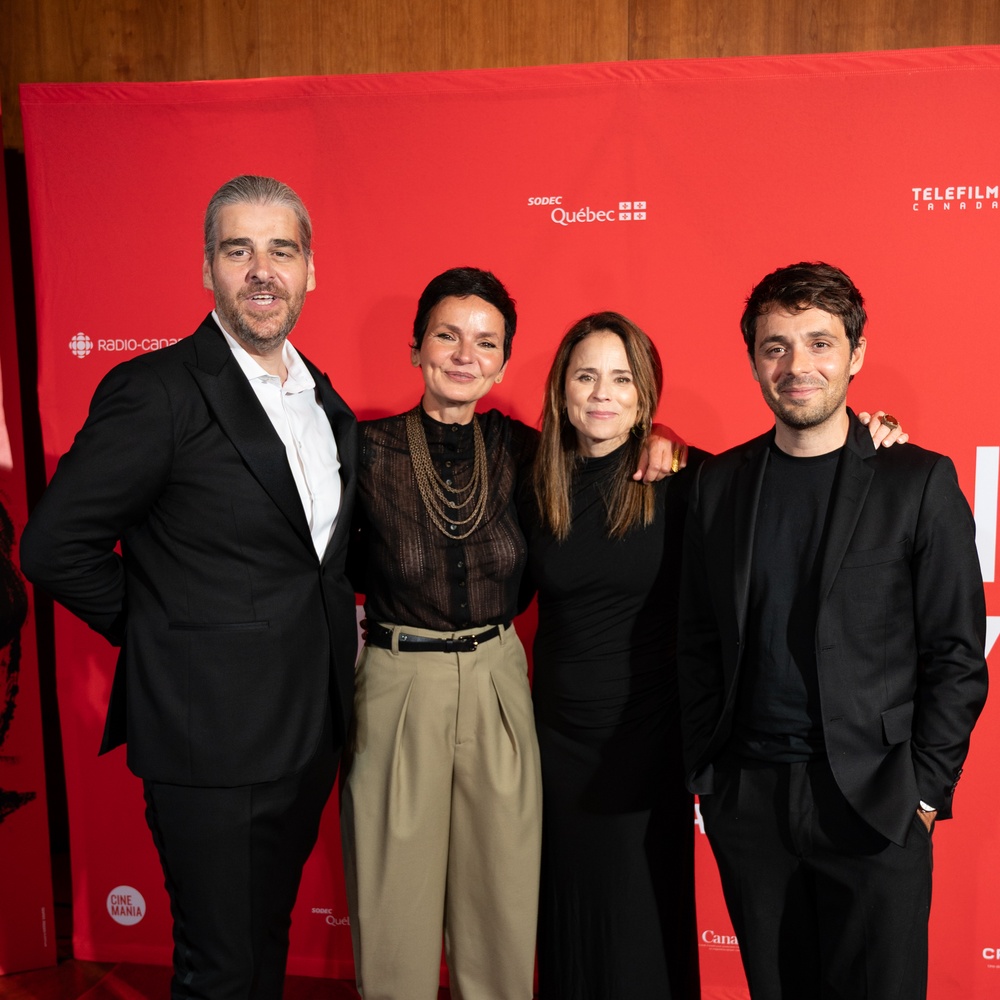 Tapis rouge du film Pauline Julien, femme pays