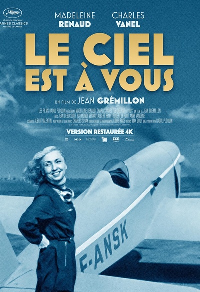 Affiche du film Le ciel est à vous