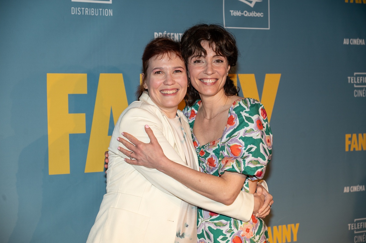 Tapis rouge de la première du film Fanny