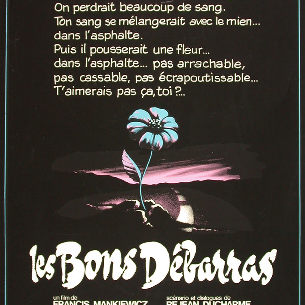 Affiche du film Les bons débarras