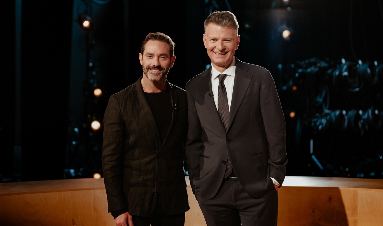 Image de l'article Stephan Bureau mène une entrevue serrée avec Guillaume Lemay-Thivierge