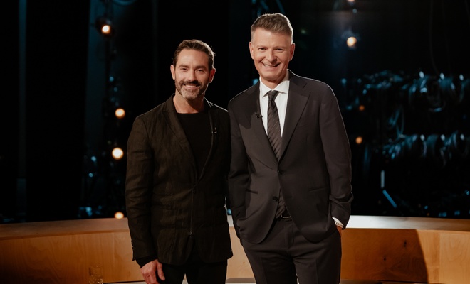 Image de l'article Stephan Bureau mène une entrevue serrée avec Guillaume Lemay-Thivierge