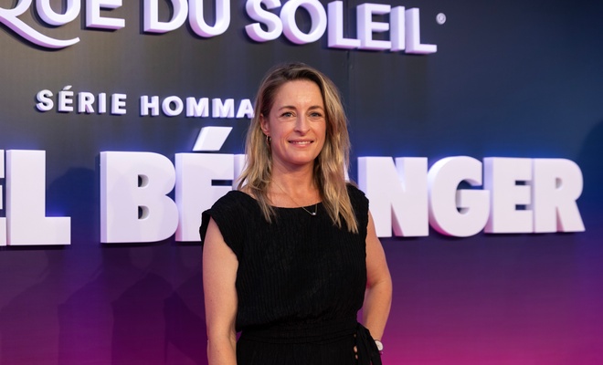 Tapis rouge de la première de l'hommage à Daniel Bélanger par le Cirque du Soleil