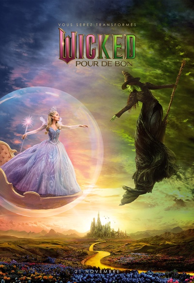 Affiche en français du film Wicked : Pour de bon