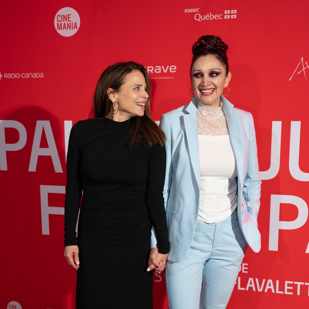 Tapis rouge du film Pauline Julien, femme pays