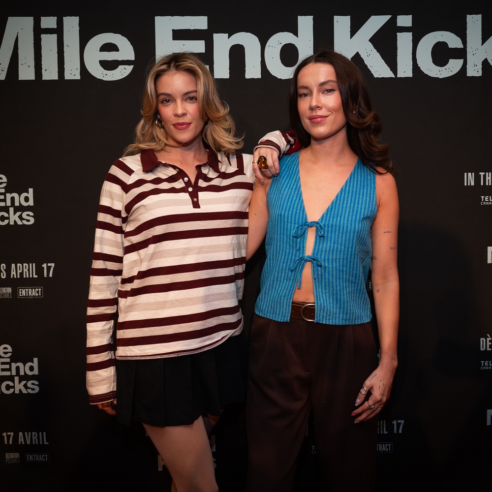 Tapis rouge de la première montréalaise du film Mile End Kicks